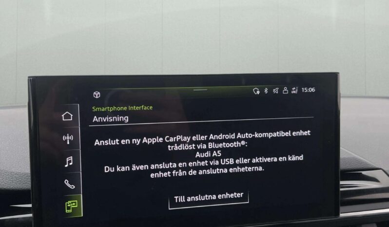 
								2024 Audi A5 Sportback 40 TDI Quattro S-Line Competition Matrix Cockpit full									