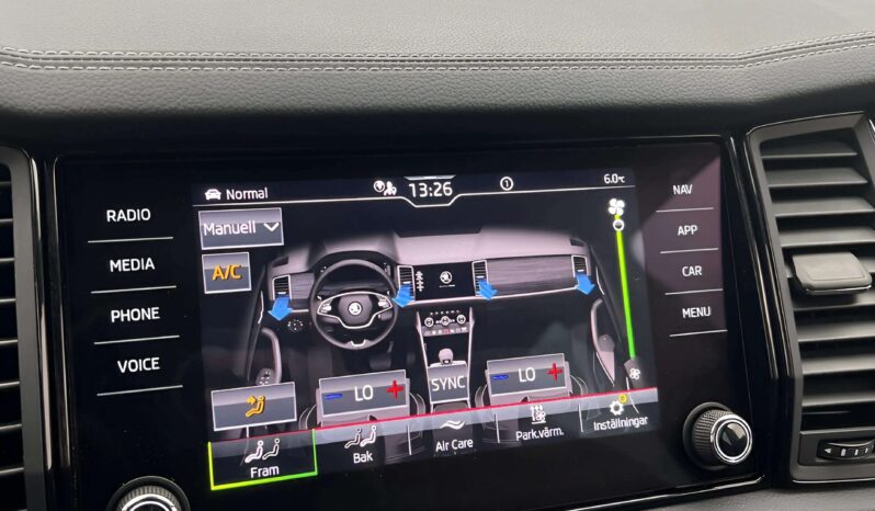 
								2022 Skoda Kodiaq TDI 4×4 200hp Sportline 7-Seats Cockpit full									
